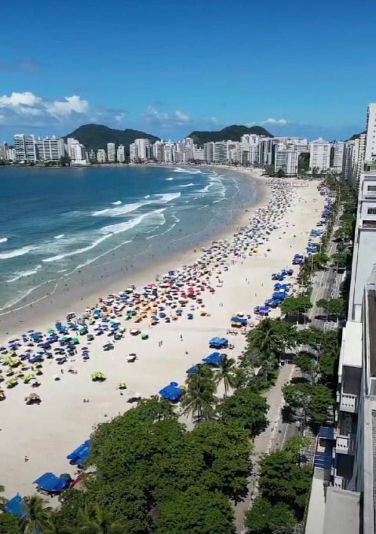 Guaruja Pitangueiras Apto Na Praia Екстериор снимка